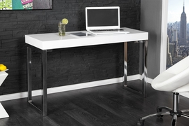 Písací stôl Desk 120x40cm biely